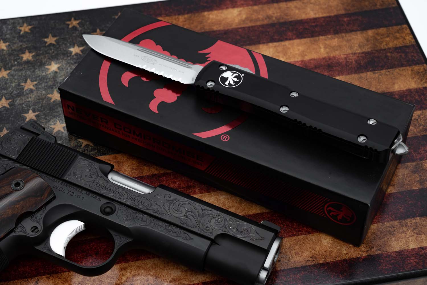 ULTRATECH SE STONEWASH PARTIAL SERRATED